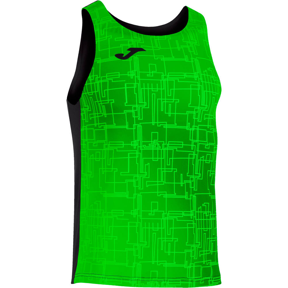 Joma camisetas running niña CAMISETA TIRANTES ELITE VIII vista frontal