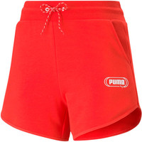 Puma pantalón corto deporte mujer Rebel 4 High Waist Shorts TR vista frontal