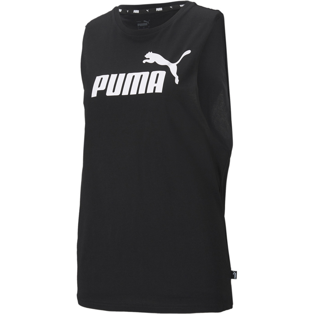 Puma camiseta tirantes mujer ESS Cut Off Logo Tank vista detalle