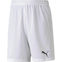 Puma pantalones cortos futbol niño TEAMFINAL 21 KNIT SHORTS vista frontal