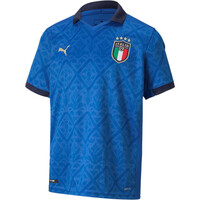 Puma camiseta de fútbol oficiales niño ITALIA Home Shirt Replica Jr vista frontal