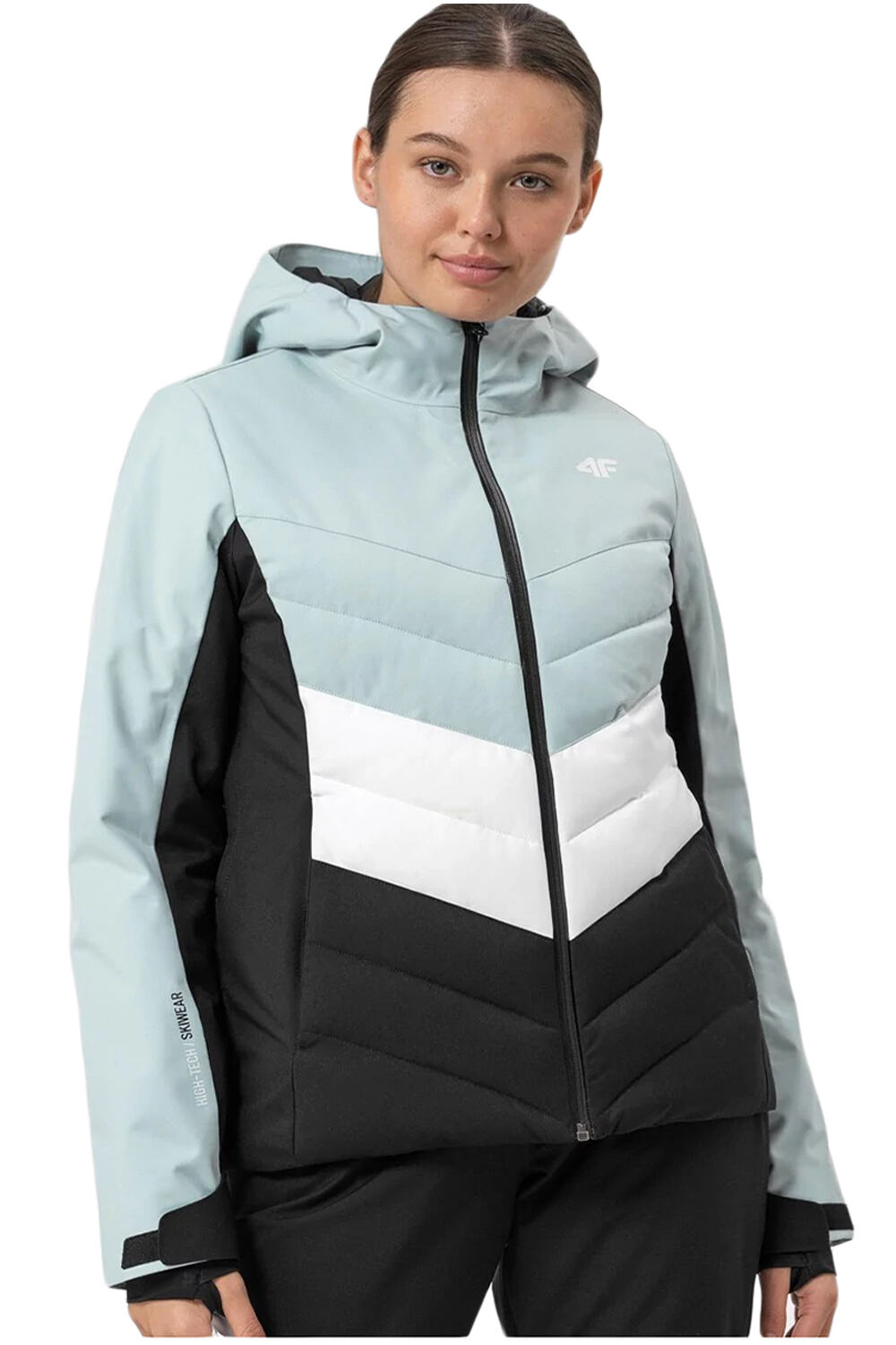 4f chaqueta esquí mujer WOMEN'S SKI JACKET KUDN006 vista frontal