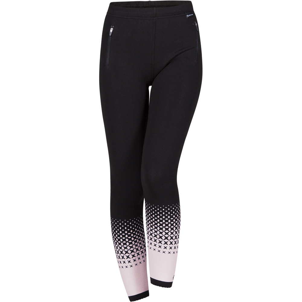 Lady leggings pantalón térmico hombre Negro (S)