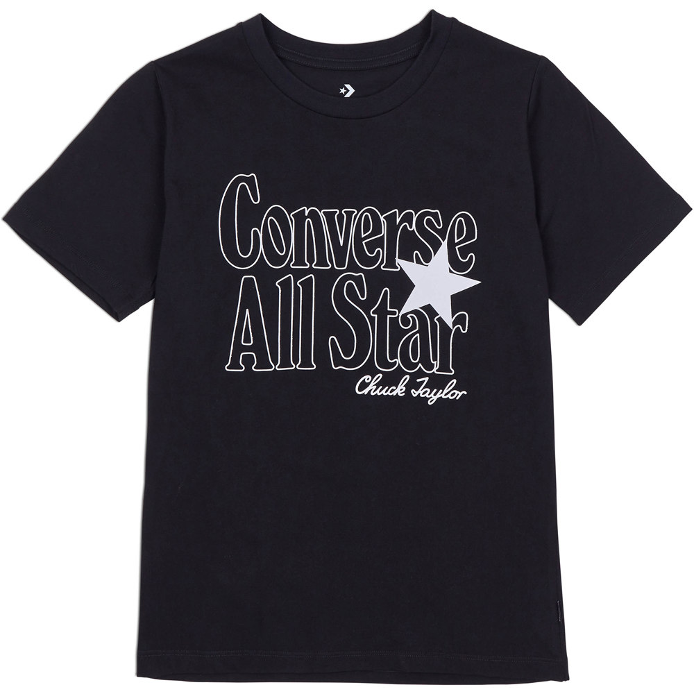 Converse camiseta manga corta mujer ALL STAR GRAPHIC TEE vista frontal