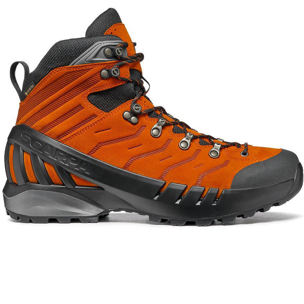 Scarpa bota trekking hombre CYCLONE-S GTX TONIC-GRAY Gore-tex TAI SHELL TREK lateral exterior