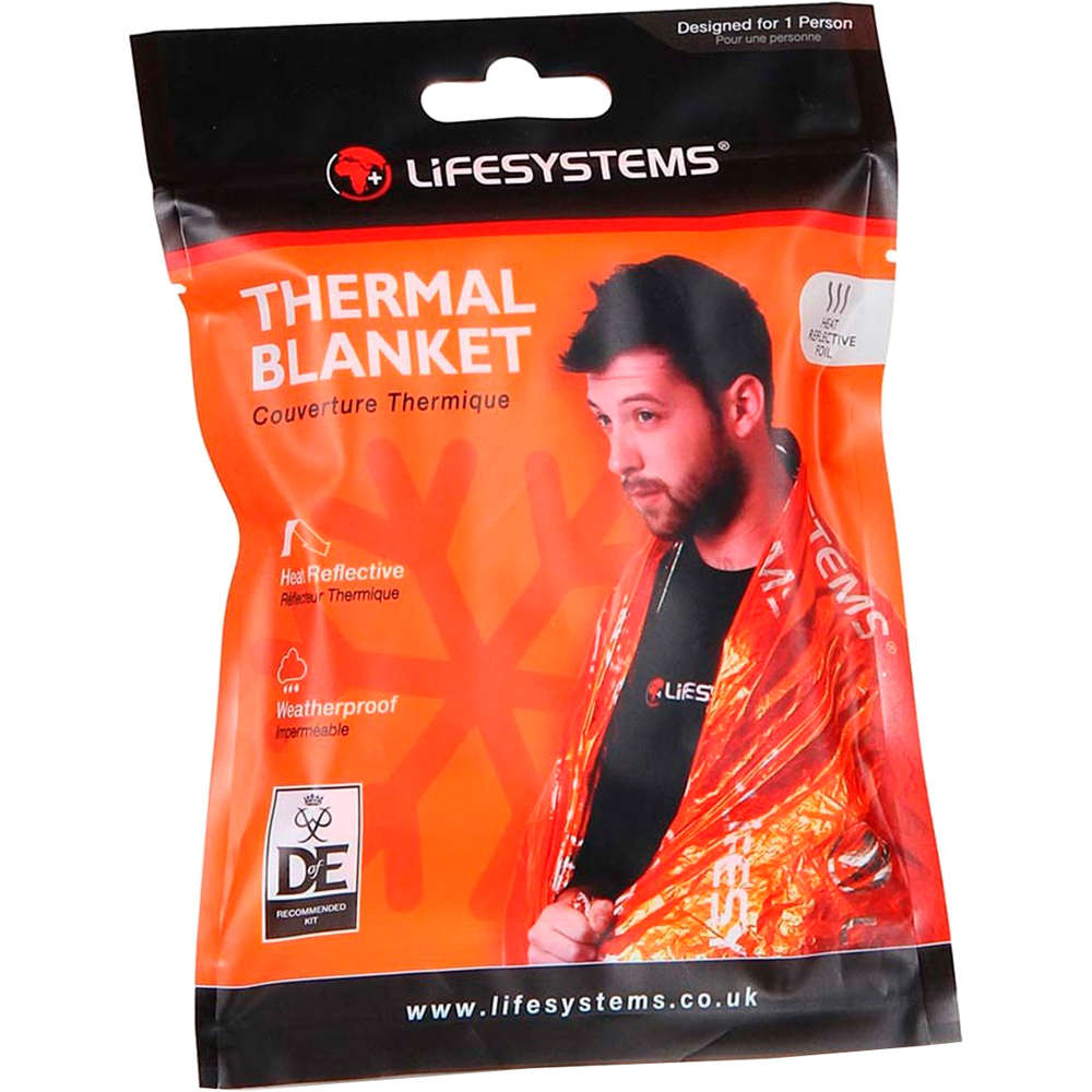 Lifesystems varios montaña Thermal Blanket vista frontal