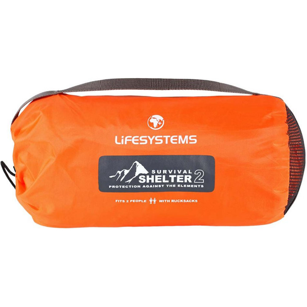 Lifesystems tienda campaña Survival Shelter 2 vista frontal