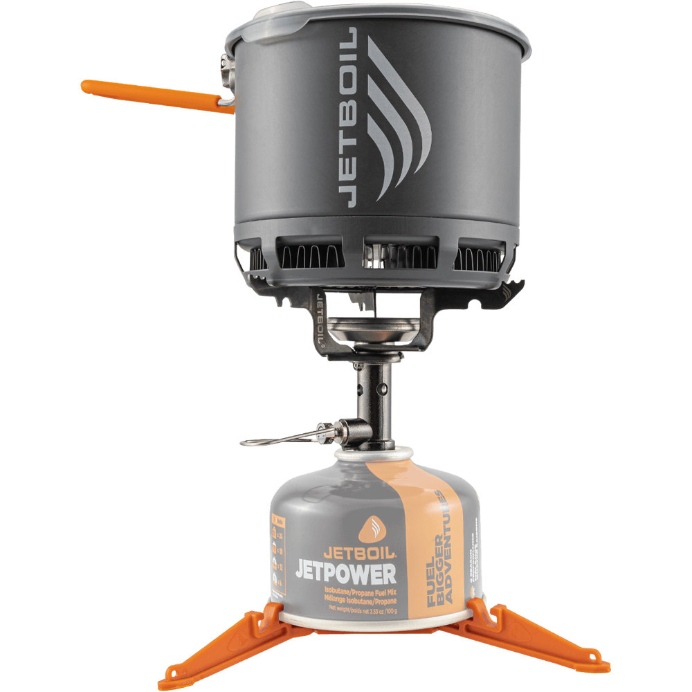 Jetboil hornillo montaña Stash vista frontal