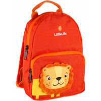 Littelife mochila deporte niño Toddler Backpack, Friendly Faces, Lion vista frontal