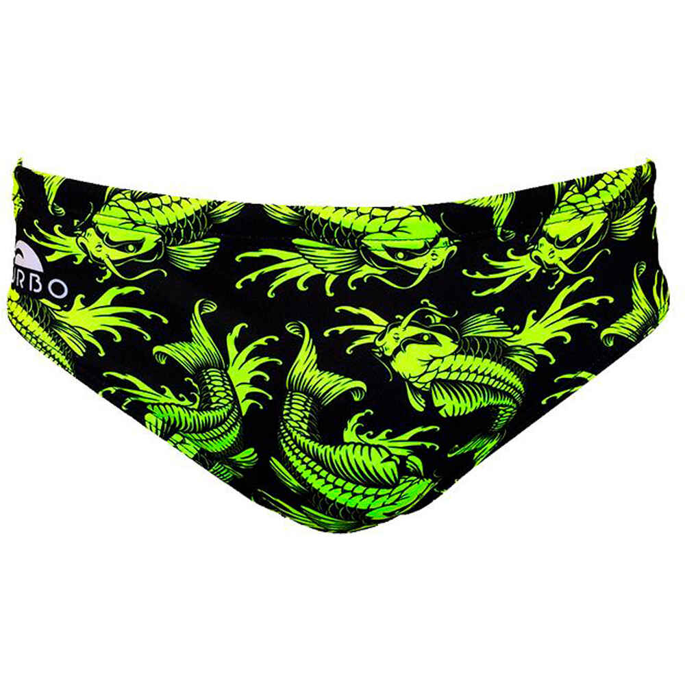 Waterpolo carpa warrior bañador natación hombre Amarillo (M)