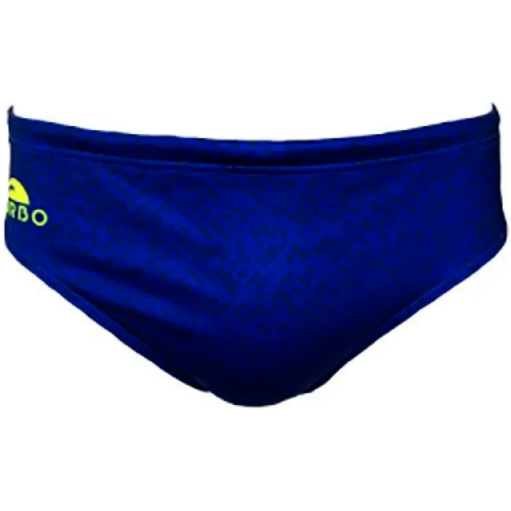Waterpolo plain color bañador natación hombre Marino (L)