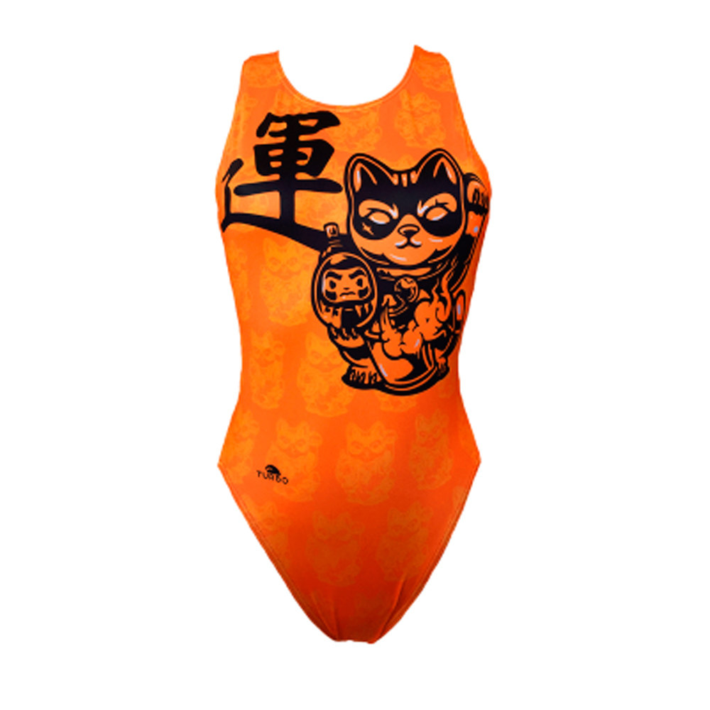 Turbo wave lucky cat bañador natación mujer