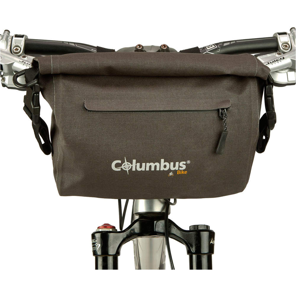 Columbus Outdoor alforjas bicicleta DRY HANDLEBAR BAG 3lt vista frontal