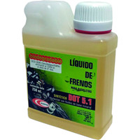 Bompar aceites y lubricante bicicleta LIQUIDO FRENOS BIODEGRADA DOT 5.1-250 ml vista frontal