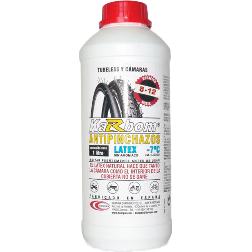 Antipinchazos latex karbom 1 l antipinchazos (UNICA)