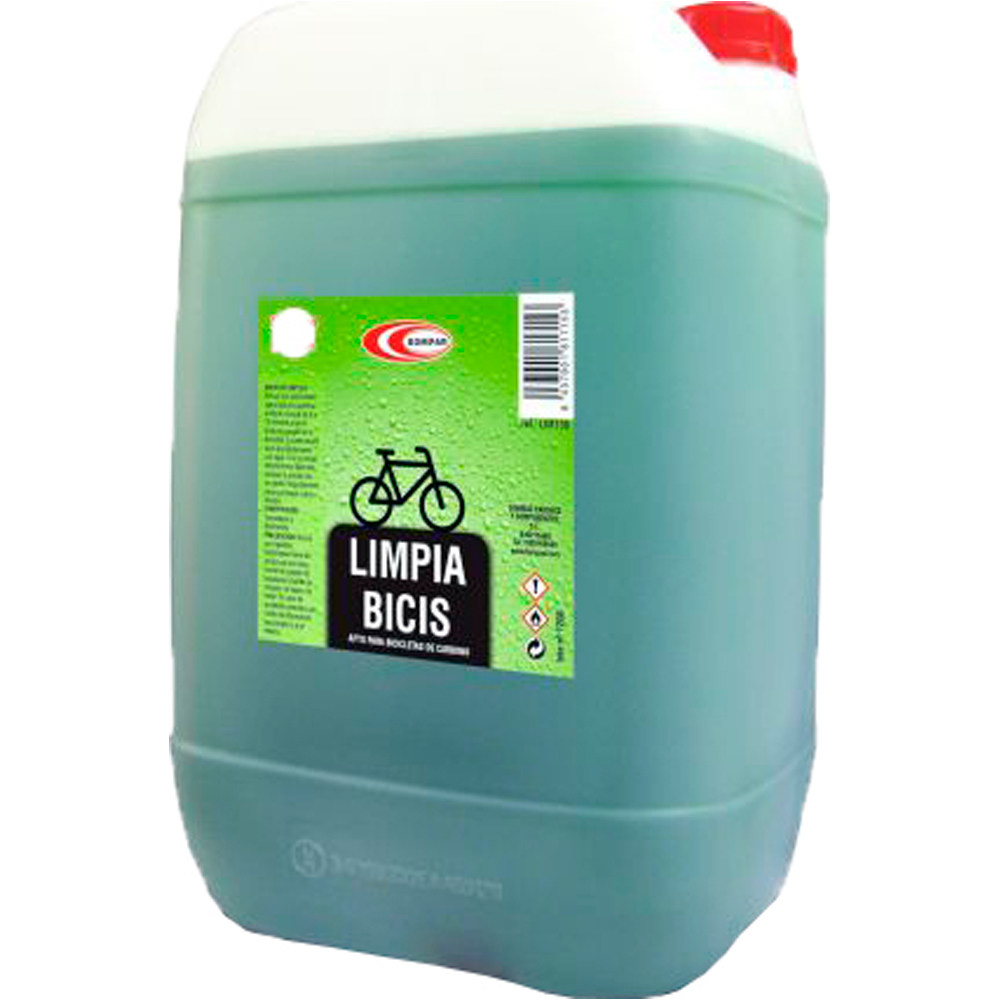 Limpiador de bicicletas 25 litros abrillantador y desengrasante bicicleta (UNICA)