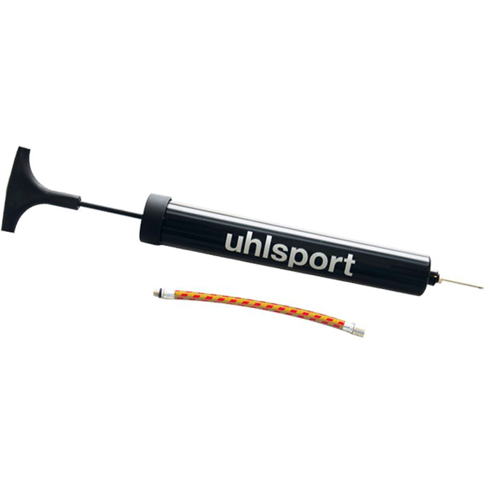 Uhlsport inflador de balones Metal Pump large vista frontal