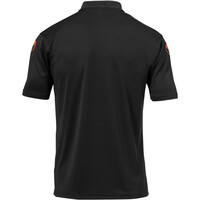 Uhlsport camisetas entrenamiento futbol manga corta niño SCORE POLO SHIRT vista trasera