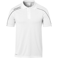 Uhlsport camisetas entrenamiento futbol manga corta niño STREAM 22 POLO SHIRT vista frontal