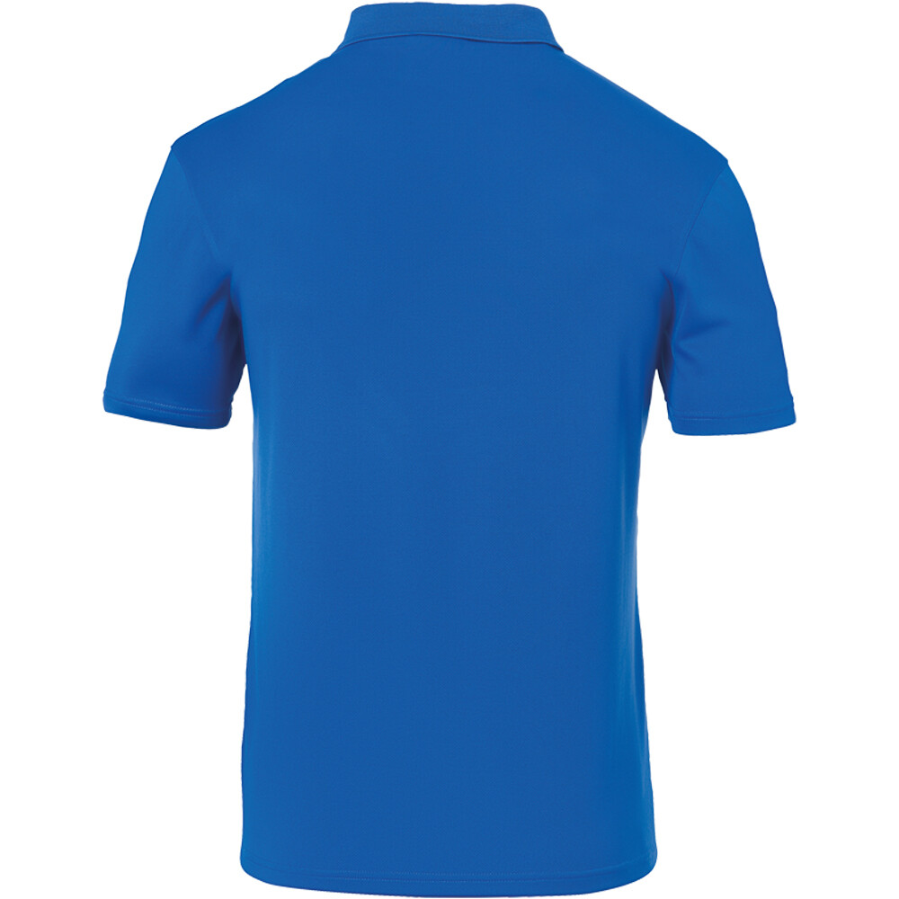 Uhlsport camisetas entrenamiento futbol manga corta niño STREAM 22 POLO SHIRT vista trasera