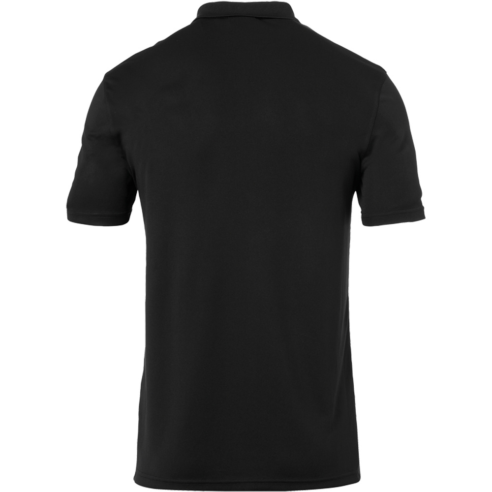 Uhlsport camisetas entrenamiento futbol manga corta niño STREAM 22 POLO SHIRT vista trasera