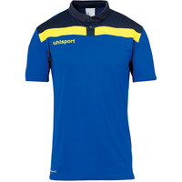 Uhlsport camisetas fútbol manga corta OFFENSE 23 POLO SHIRT vista frontal