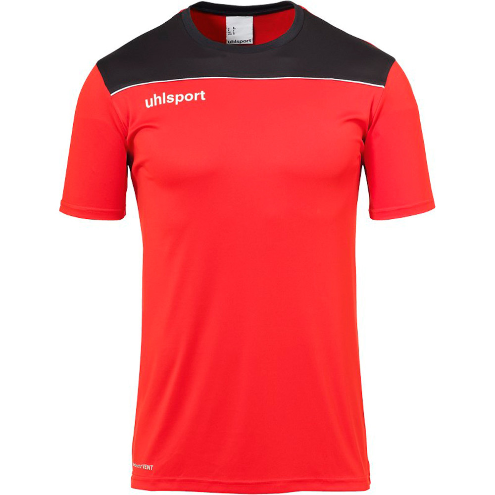 Uhlsport camisetas fútbol manga corta OFFENSE 23 POLY SHIRT vista frontal