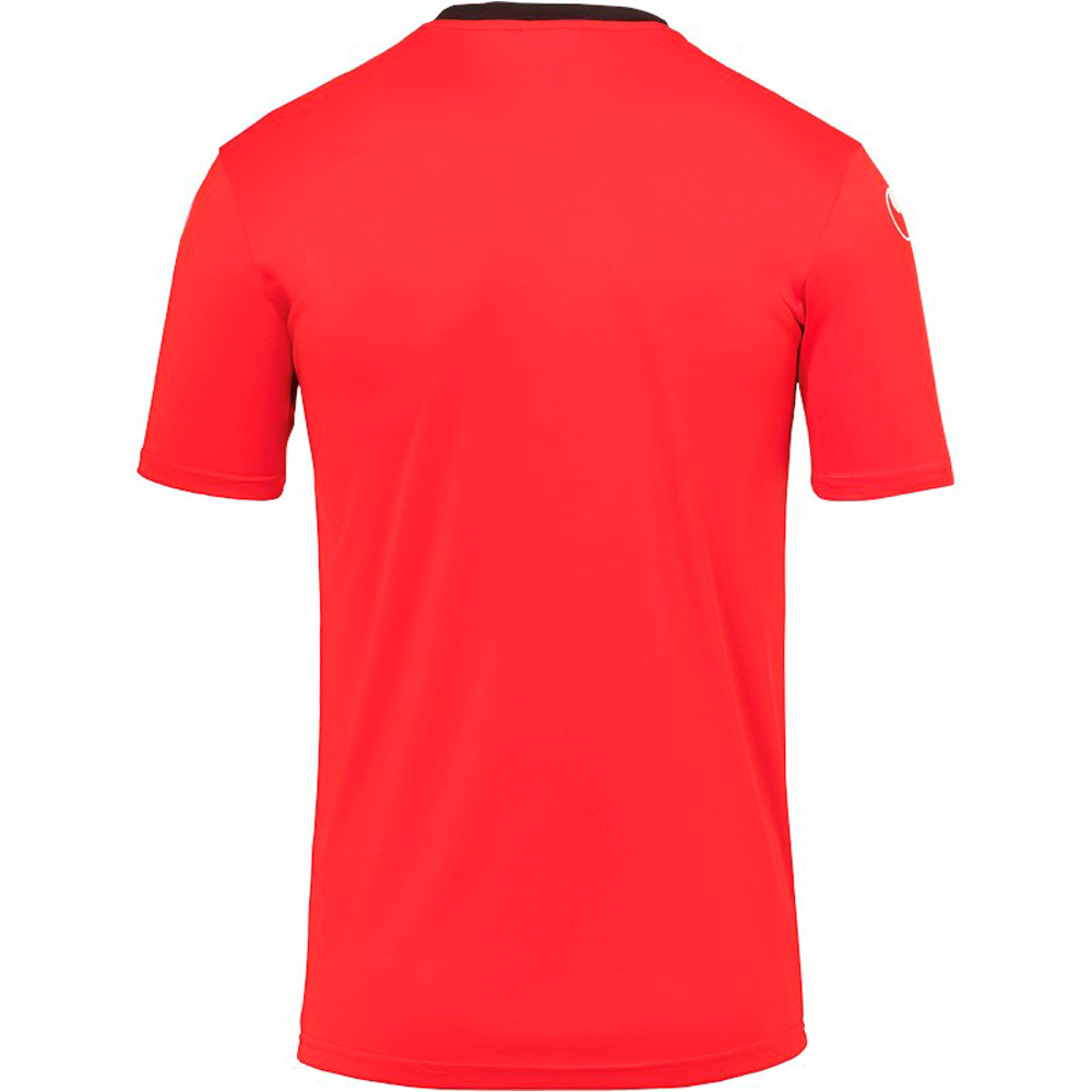 Uhlsport camisetas fútbol manga corta OFFENSE 23 POLY SHIRT vista trasera