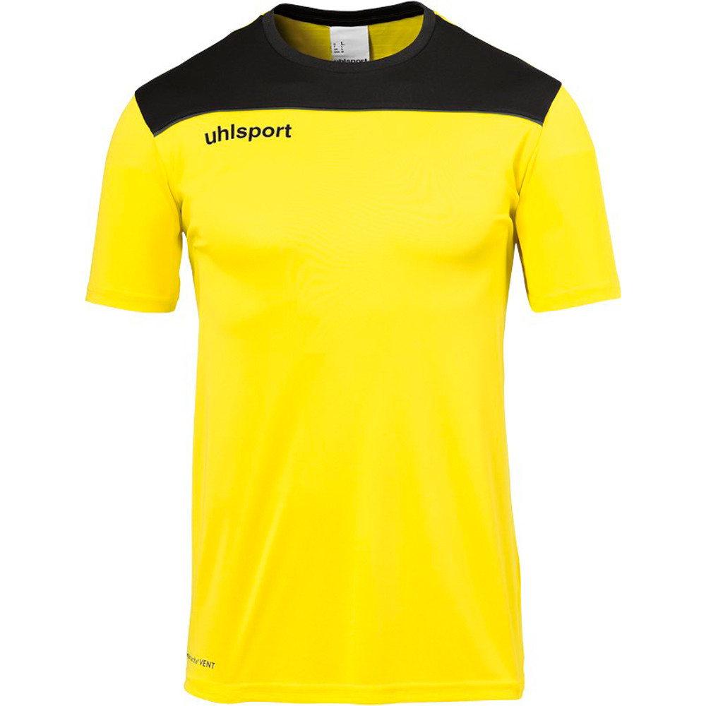 Uhlsport camisetas fútbol manga corta OFFENSE 23 POLY SHIRT vista frontal