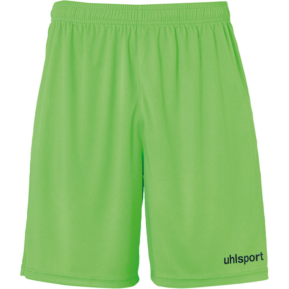 Uhlsport pantalones cortos futbol niño CENTER BASIC SHORTS WITHOUT SLIP vista frontal