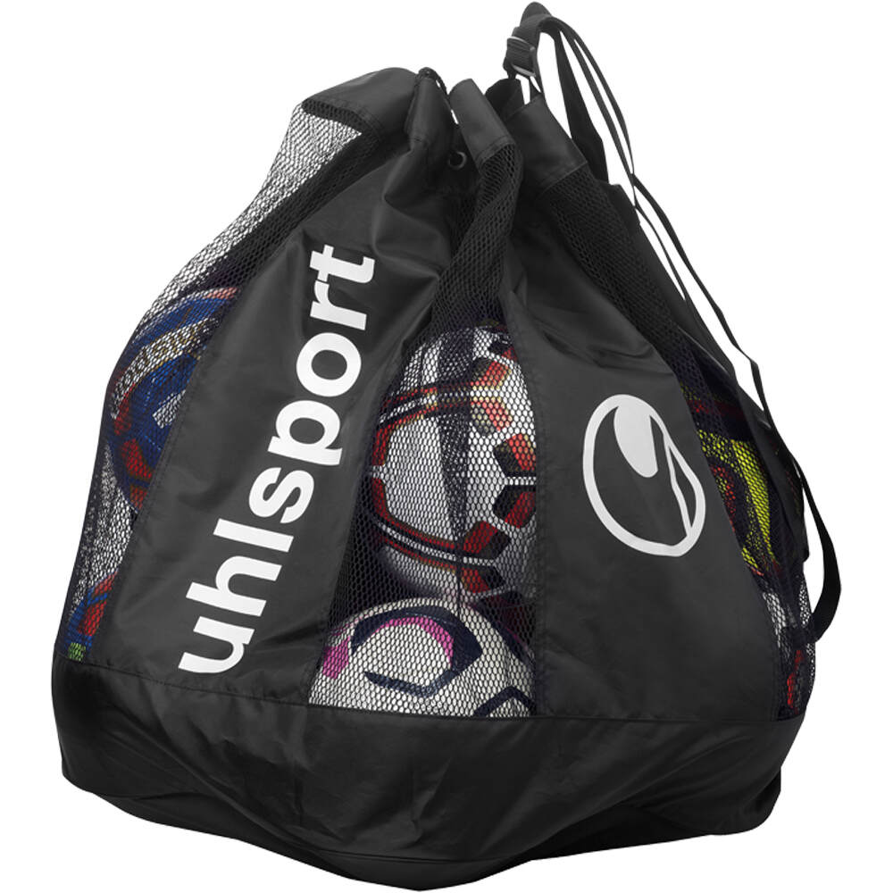 Uhlsport red portabalones BALLBAG 12 BALLS vista frontal