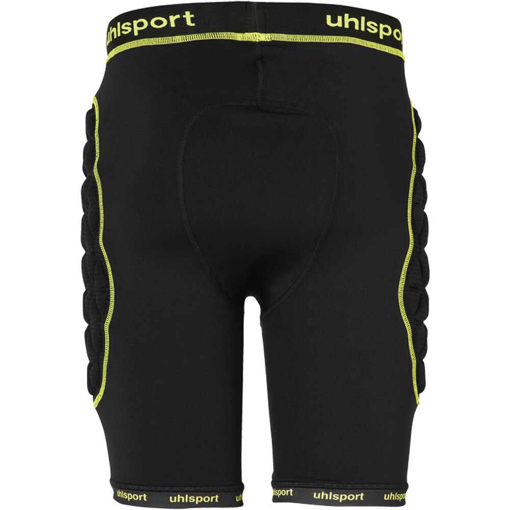 Uhlsport pantalón corto portero BIONIKFRAME PADDED SHORT vista trasera