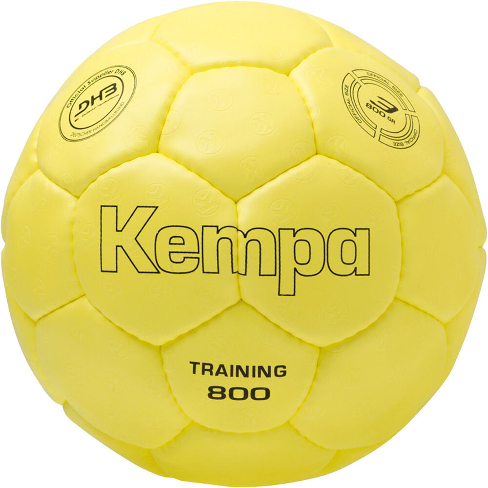 Training 800 balón balonmano Amarillo (3)