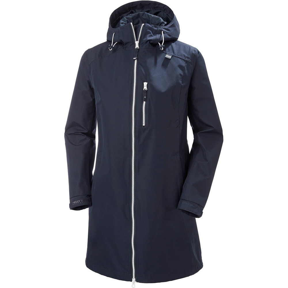 Helly Hansen long belfast chaqueta impermeable mujer