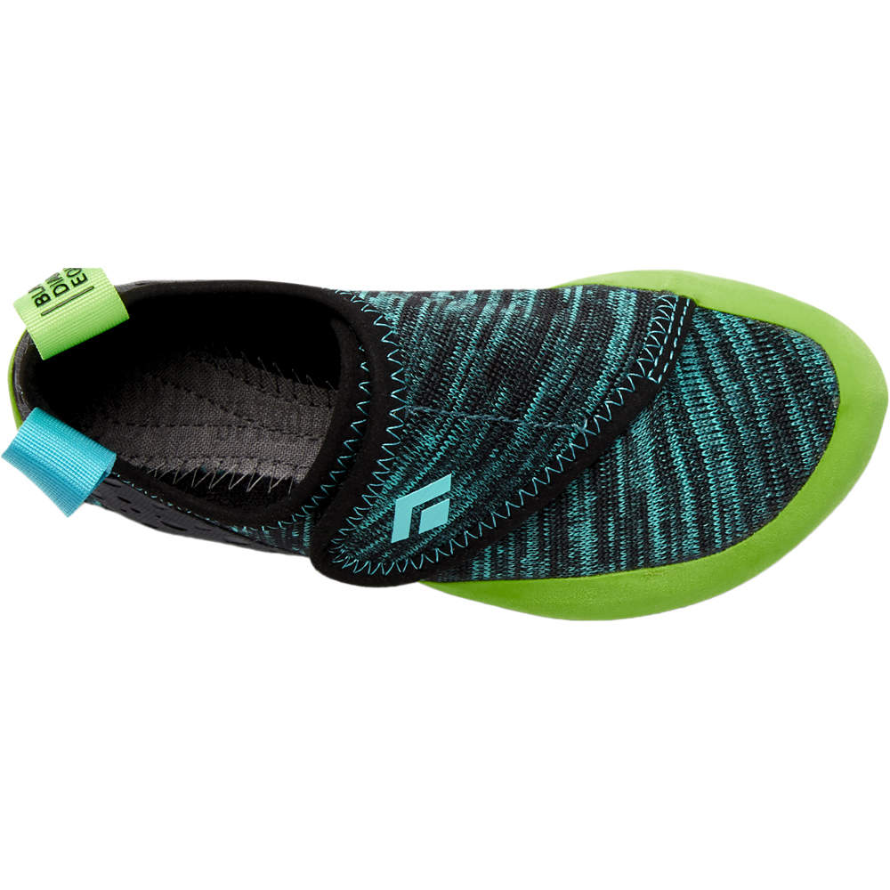 Black Diamond pies de gato MOMENTUM- KIDS CLIMBING SHOES vista trasera