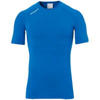 Uhlsport camiseta térmica manga corta hombre DISTINCTION PRO BASELAYER ROUNDNECK vista frontal