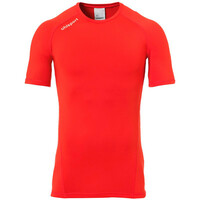 Uhlsport camiseta térmica manga corta hombre DISTINCTION PRO BASELAYER ROUNDNECK vista frontal