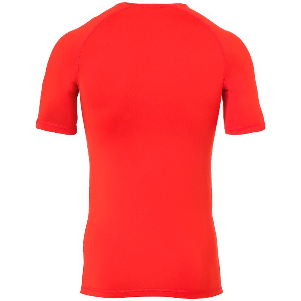 Uhlsport camiseta térmica manga corta hombre DISTINCTION PRO BASELAYER ROUNDNECK vista trasera