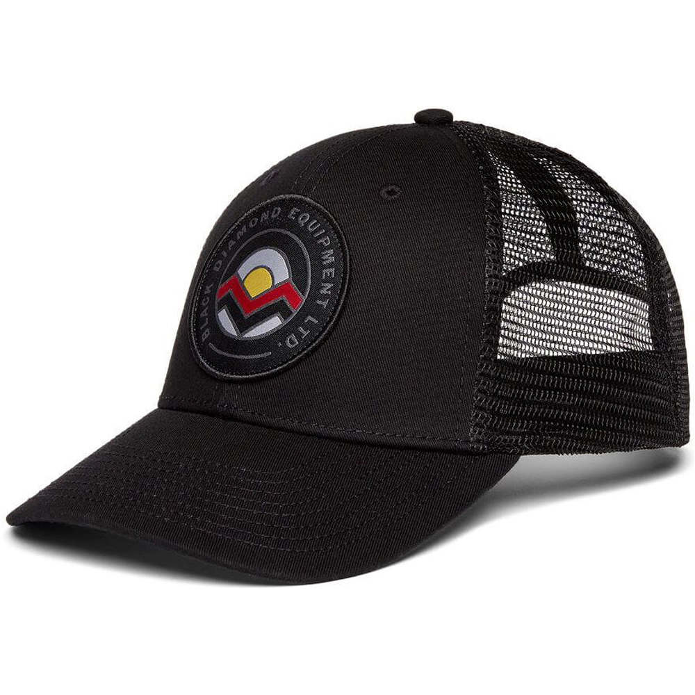 Black Diamond gorros montaña BD LOW PROFILE TRUCKER HAT vista frontal