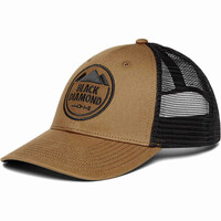 Black Diamond gorros montaña BD LOW PROFILE TRUCKER HAT vista frontal