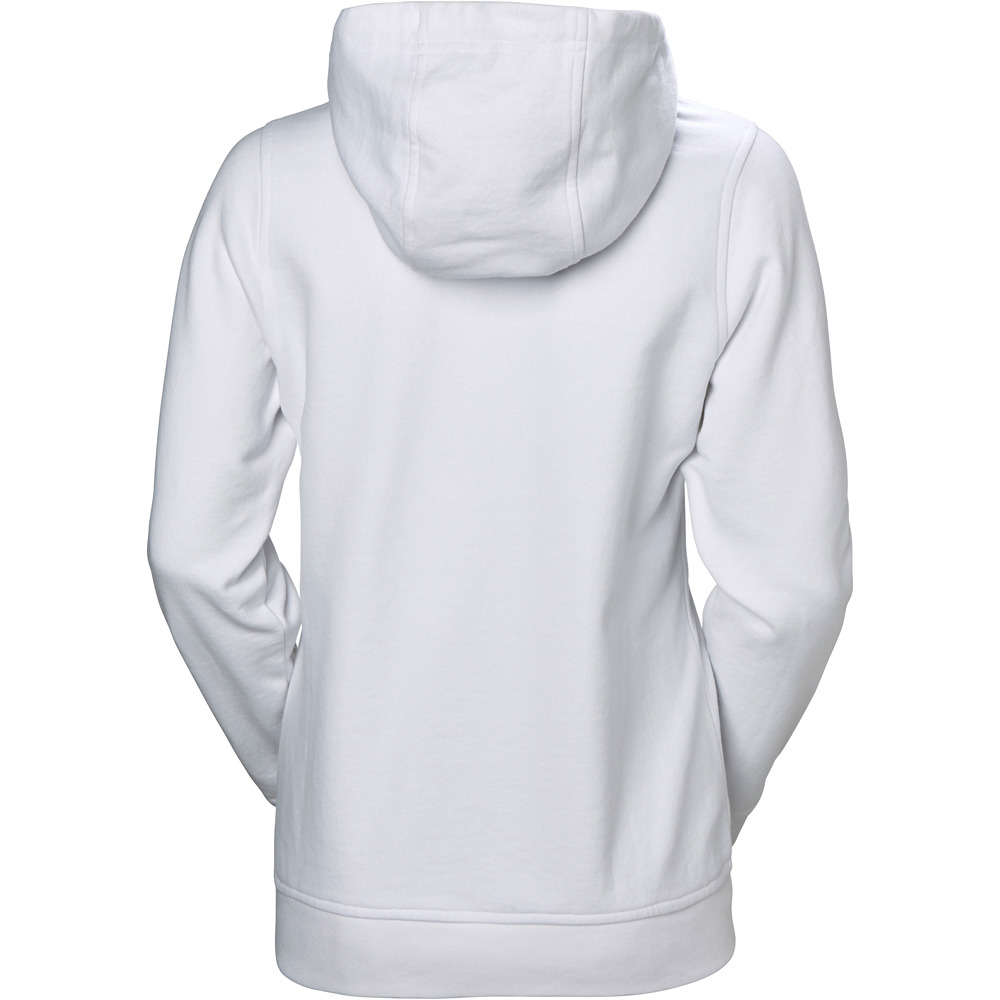 Helly Hansen Sudaderas Montaña Mujer W HH LOGO HOODIE vista trasera