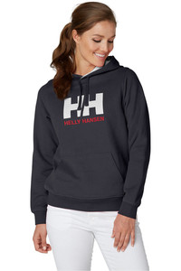 Helly Hansen Sudaderas Montaña Mujer W HH LOGO HOODIE vista frontal