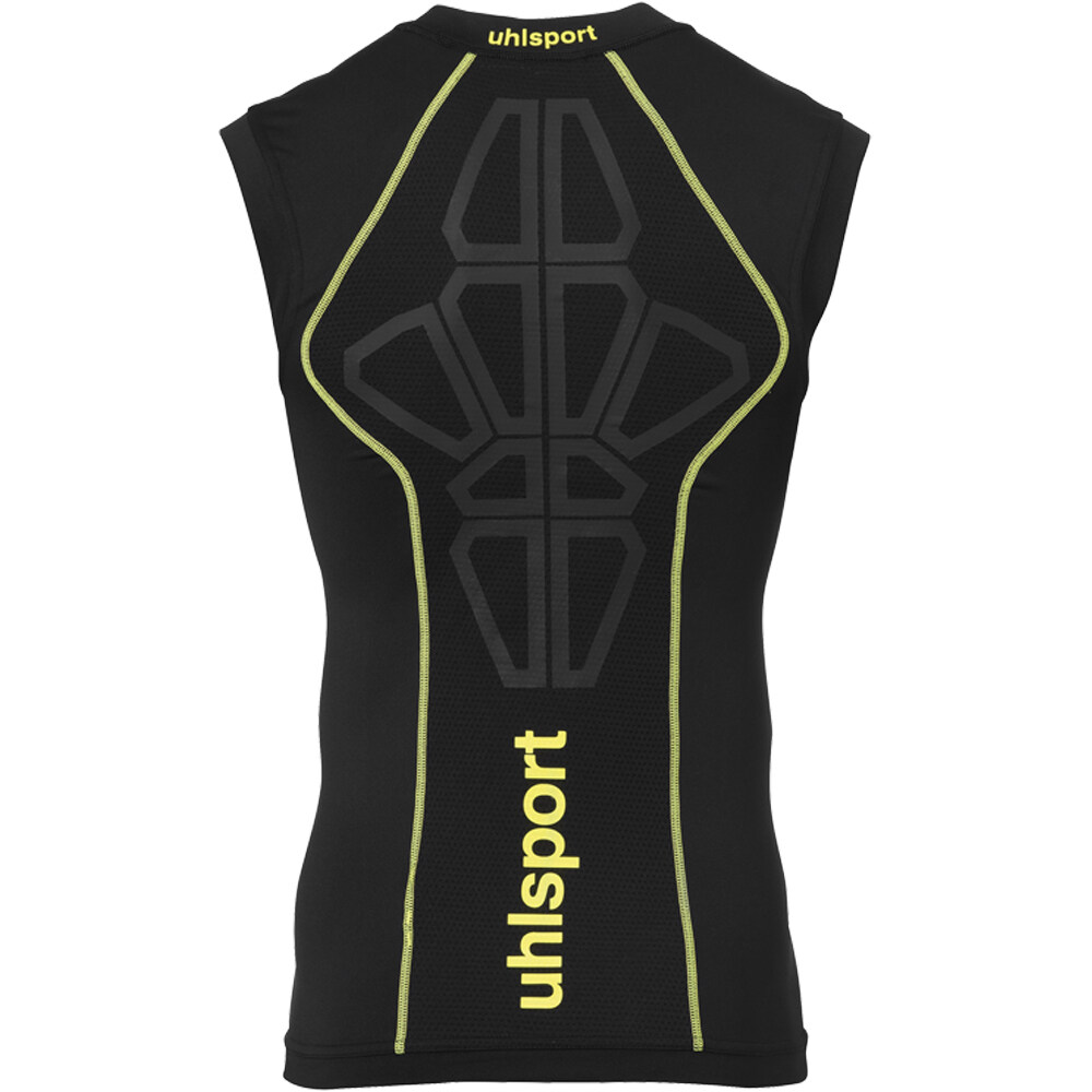 Uhlsport camiseta térmica manga corta hombre BIONIKFRAME TANK TOP vista trasera