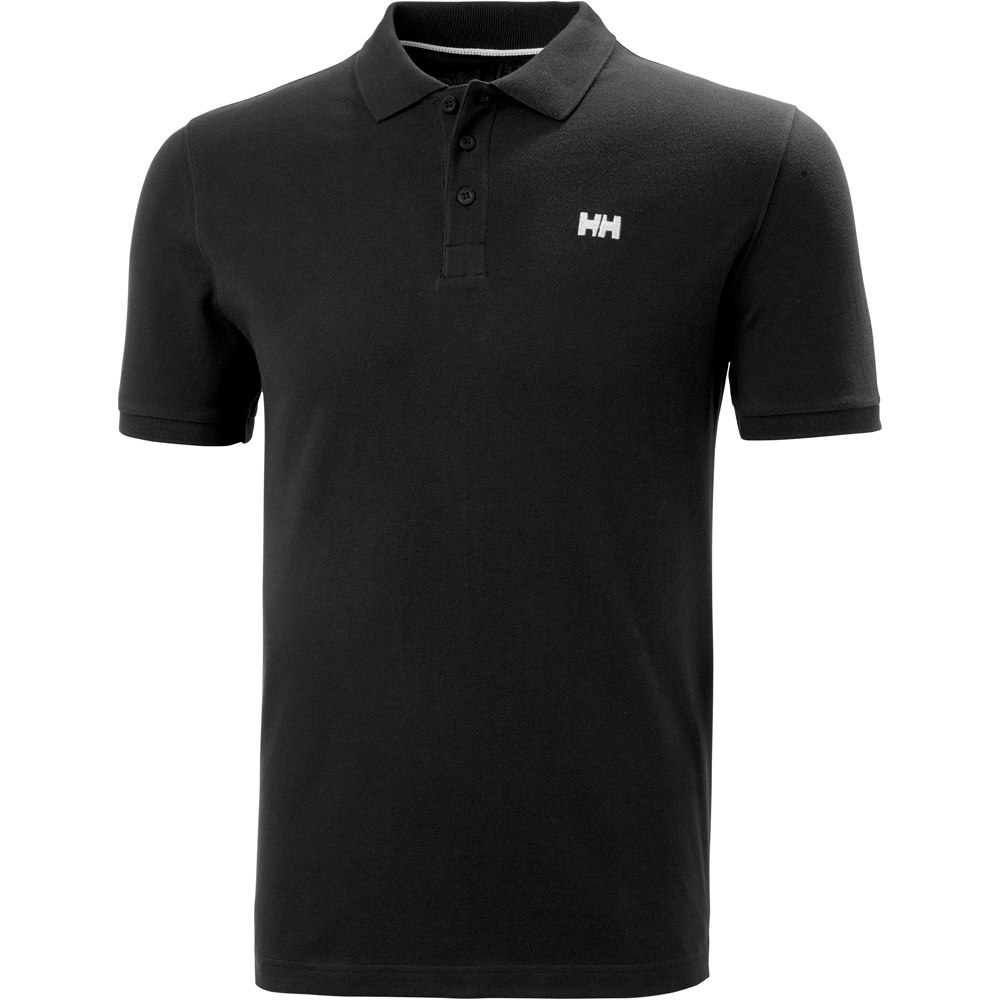 Helly Hansen camiseta montaña manga corta hombre TRANSAT POLO vista frontal