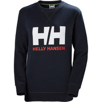 Helly Hansen Sudaderas Montaña Mujer W HH LOGO CREW SWEAT vista frontal