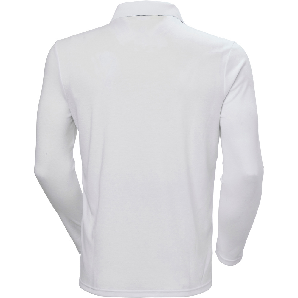 Helly Hansen camiseta montaña manga larga hombre CREWLINE LS POLO vista trasera