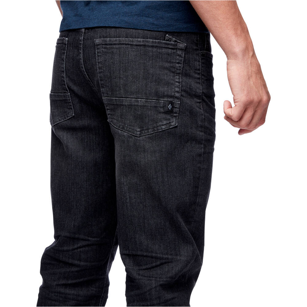 Black Diamond pantalón montaña hombre M FORGED DENIM PANTS vista trasera