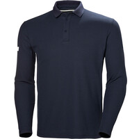 Helly Hansen camiseta montaña manga larga hombre CREWLINE LS POLO vista frontal