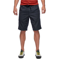 Black Diamond pantalón corto montaña hombre M NOTION SHORTS vista frontal