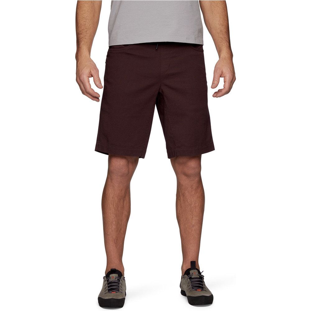 Black Diamond pantalón corto montaña hombre M NOTION SHORTS vista frontal